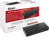 Club3D HDMI 2.0 UHD 4K60Hz Splitter 4 Ports