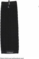 Titleist trifold towel golfhanddoek zwart