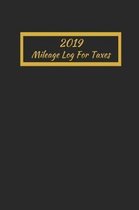 2019 Mileage Log For Taxes