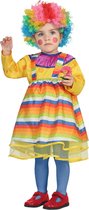 Veelkleurig clown kostuum voor baby's - Verkleedkleding