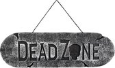 Dead Zone Halloween bord - Feestdecoratievoorwerp