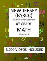 8th Grade NEW JERSEY PARCC, 2019 MATH, Test Prep
