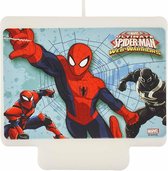 Spiderman Taartkaars Happy Birthday