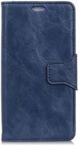 Shop4 - Huawei Y7 2019 Hoesje - Wallet Case Cabello Donker Blauw