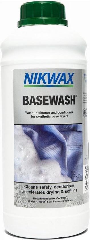 Nikwax Basewash - impregneermiddel - wasmiddel - 1 liter