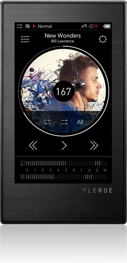 Cowon Plenue M MP3 speler Zilver, Titanium 64 GB | bol