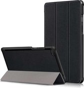 Lenovo Tab E8 hoesje - Smart Tri-Fold Case - zwart