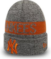 New Era Marl Cuff Knit Cap New York Yankees Rstgrh
