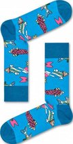 Happy Socks The Beatles Fish & Whale sokken - Blauw - Maat 36-40