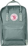 Fjallraven Kanken Laptoprugzak 15 inch - Frost Green / Chess Pattern