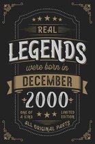 Real Legends were born n Dezember 2000