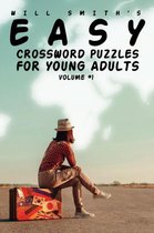 Easy Crossword Puzzles For Young Adults - Volume 1