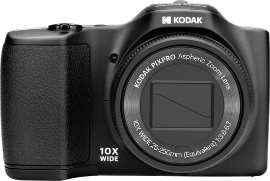 3. Kodak PIXPRO FZ102 1/2.3" Compactcamera zwart