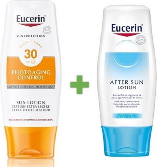 Eucerin Photoaging Control Sun Lotion Extra Light SPF30 & After Sun