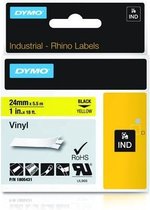 DYMO 1805431 labelprinter-tape Zwart op geel