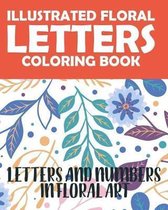 Illustrated Floral Letters Coloring Book