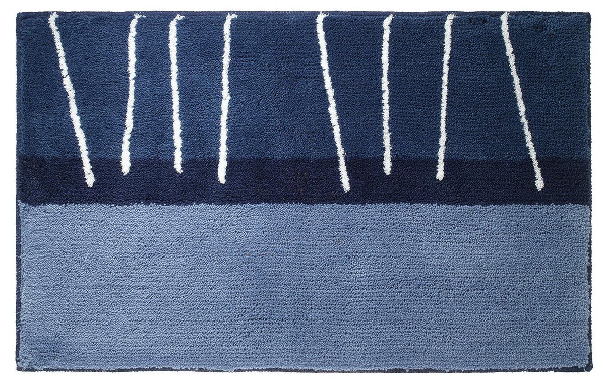 Sealskin Matches Badmat 55x85 cm - Acryl - Blauw
