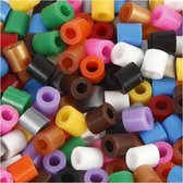 Iron On Beads With Open Sides Size 5x5 Mm Hole Size 2 5 Mm Standard Colors Medium 1100div