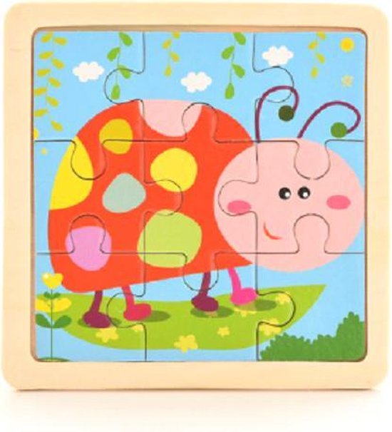 Beweegt niet cijfer bezig Houten legpuzzels voor peuters - 3 stuks - Puzzels voor peuters - Kinder  puzzel | bol.com