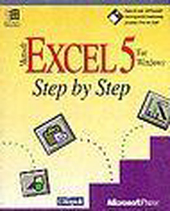 Microsoft EXCEL 5 for Windows Step by Step - cover