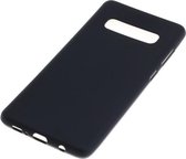 OTB hoge kwaliteit TPU case geschikt voor Samsung Galaxy S10 Plus zwart