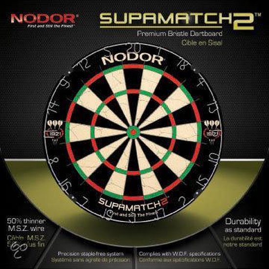 Thumbnail van een extra afbeelding van het spel Nodor Supamatch II - Dartbord