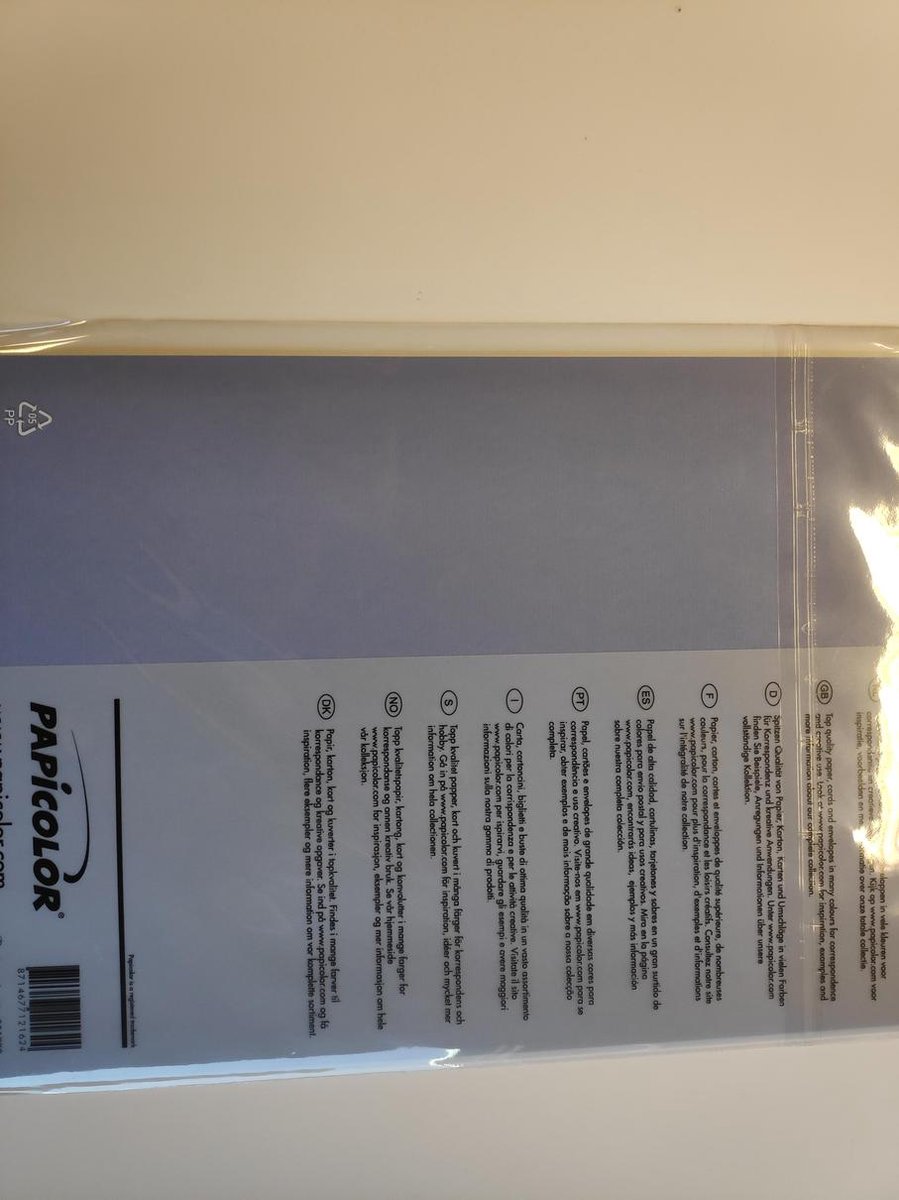 Papicolor Original Papier A4 200 gsm 6 Sheets Violet