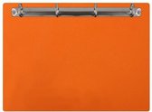 Magnetisch klembord A4 incl. ringmap (liggend) - Oranje