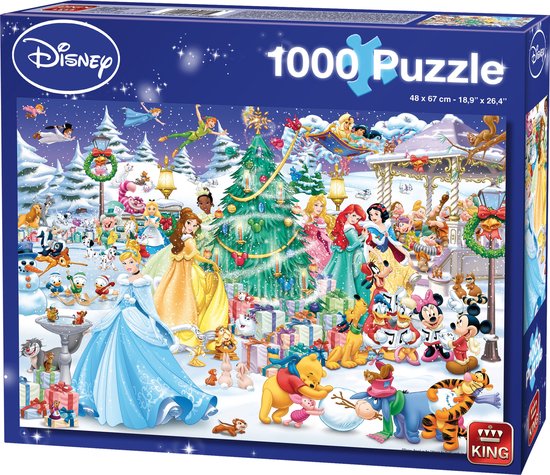 Transformator Evenement lekkage King Disney - Puzzel - Winter Wonderland - 1000 Stukjes - Multicolor |  bol.com