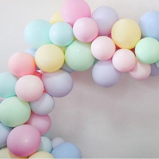 Pastel gekleurde ballonnen set 30 stuks| Verschillende kleuren ballonnen|Feestje  |... | bol.com