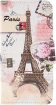 Parijs Eiffeltoren agenda wallet case hoesje Samsung Galaxy A10