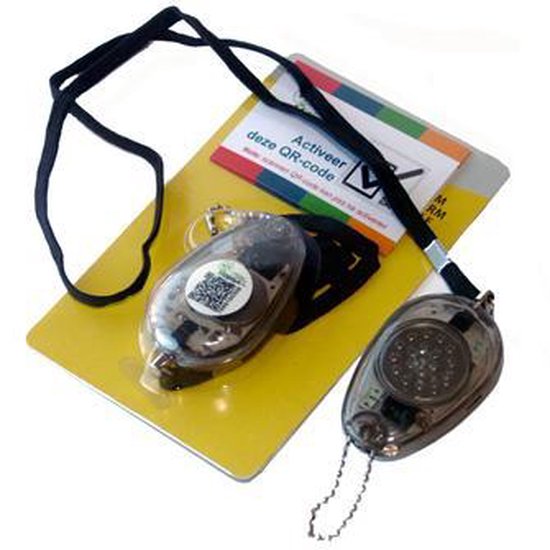 Persoonlijk alarm Met Misjuba QR code