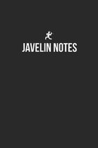 Javelin Notebook - Javelin Diary - Javelin Journal - Gift for Javelinist