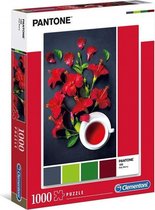 Clementoni Legpuzzel - Pantone Puzzle Collectie - Red Hibiscus - 1000 Stukjes, puzzel volwassenen
