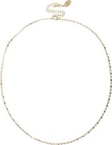 Jozemiek ONE DAY Charity Ketting Plated 14K Goud - cloud Wit