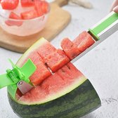 Watermeloen snijder - RVS - Fruitsnijder