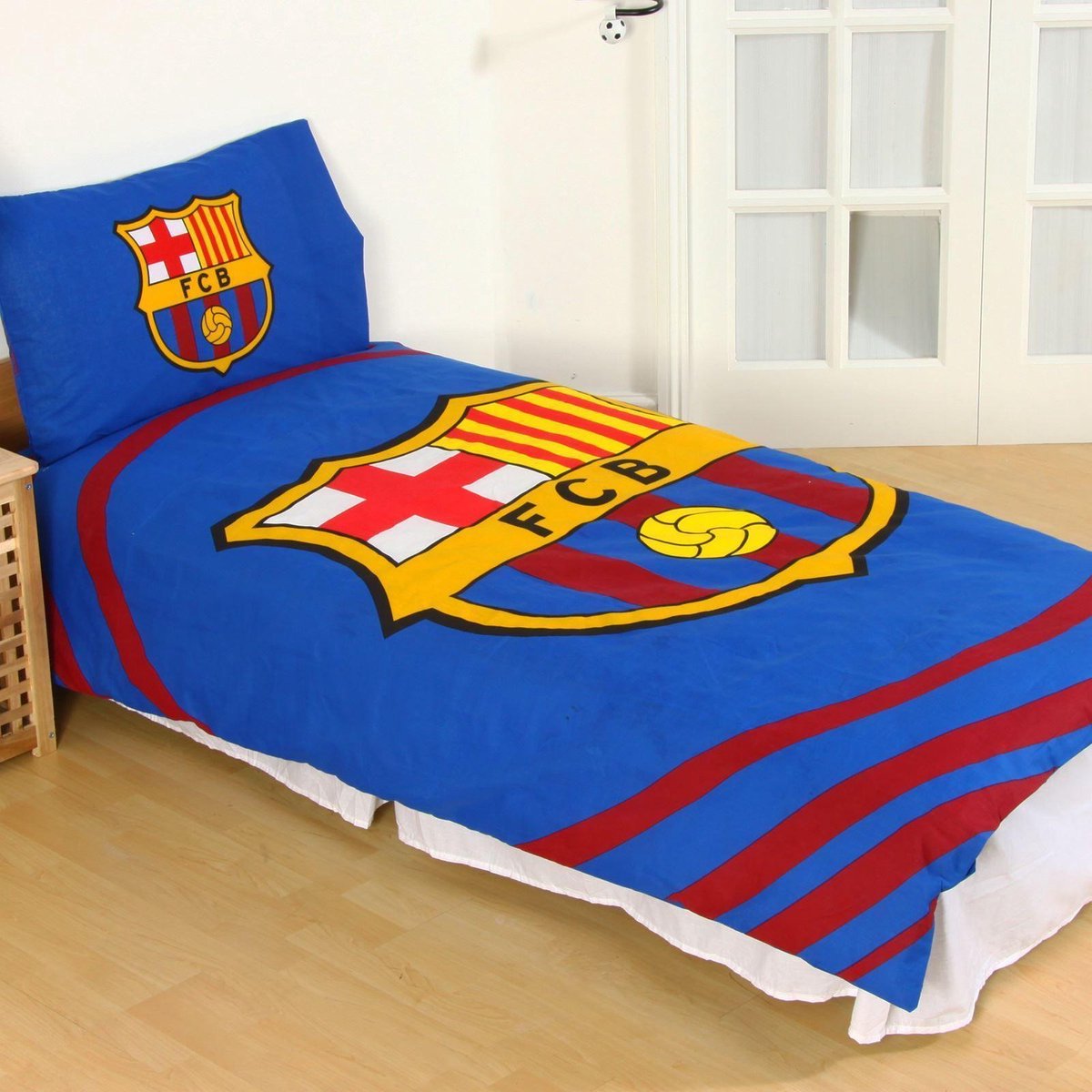 Housse de couette FC Barcelona - Simple - 140x200 cm | bol.com