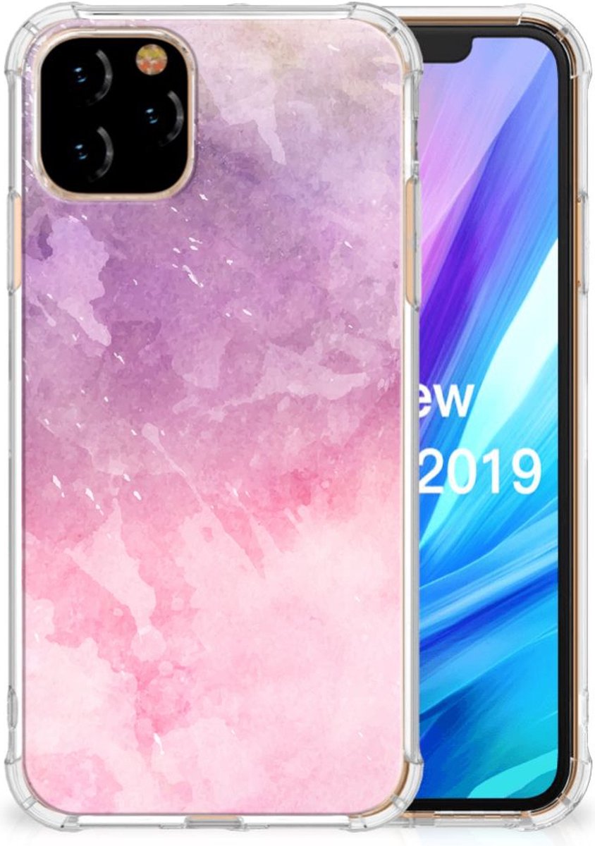 Back Cover Apple iPhone 11 Pro Pink Purple Paint