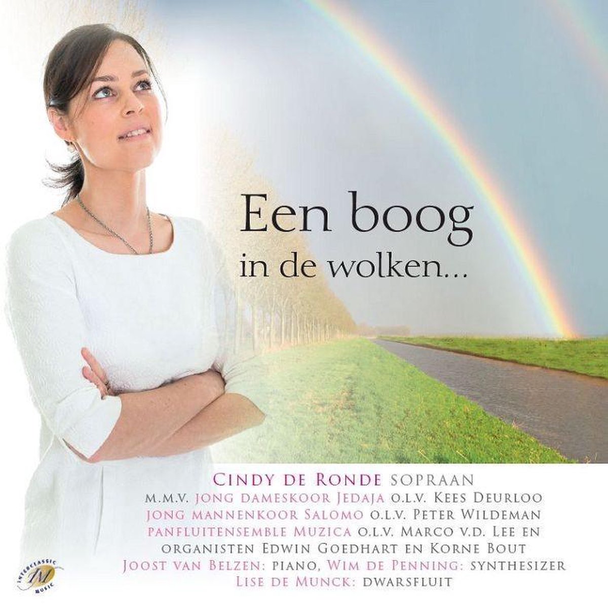 Een boog in de wolken