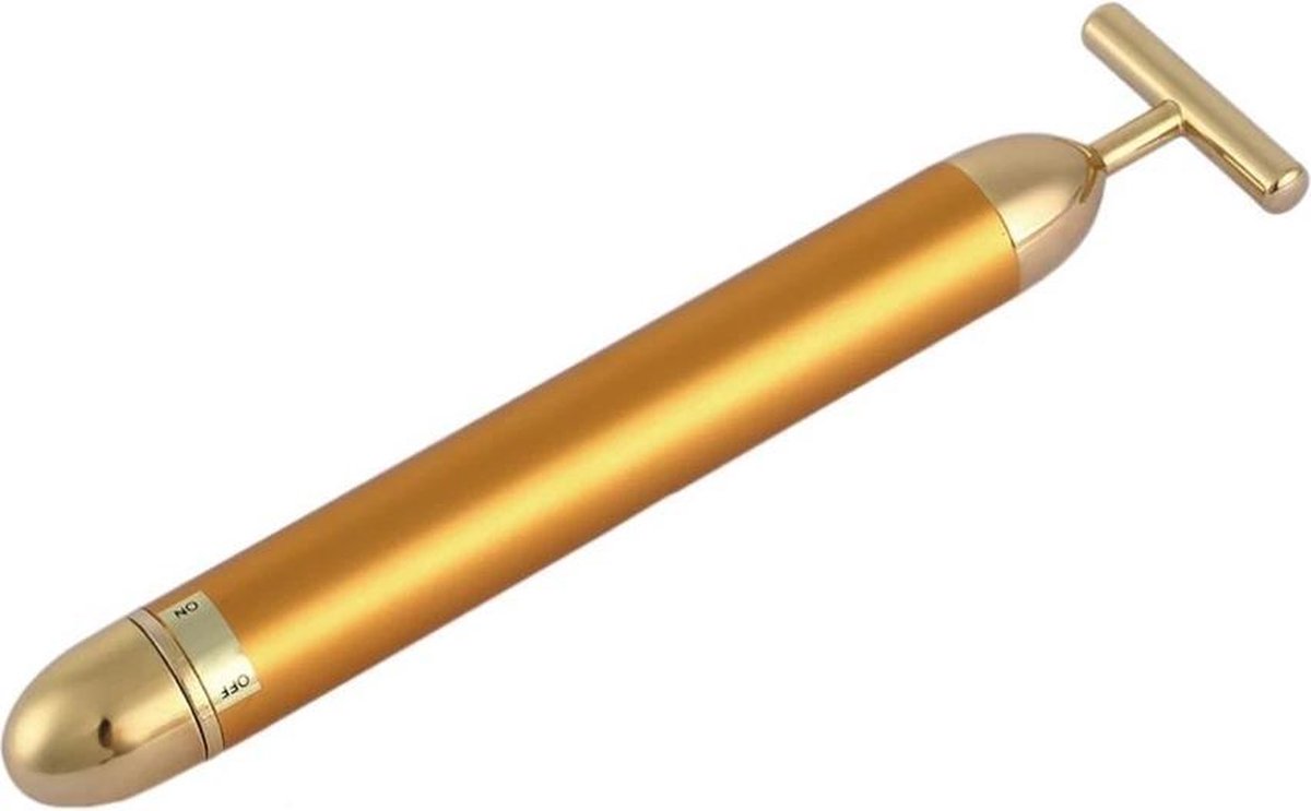 Goedkoopste Beauty Bar Luxe Premium Gezichtsmassage Apparaat - Huidverjongingsapparaat - Gezichtsreiniging - 24k Premium Gouden Beauty Bar Pro