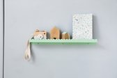 Wandplank kinderkamer Mint Metaal | Wandplank mint Eina Design