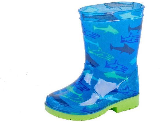 Gevavi Boots Shark botte enfant pvc bleu 33