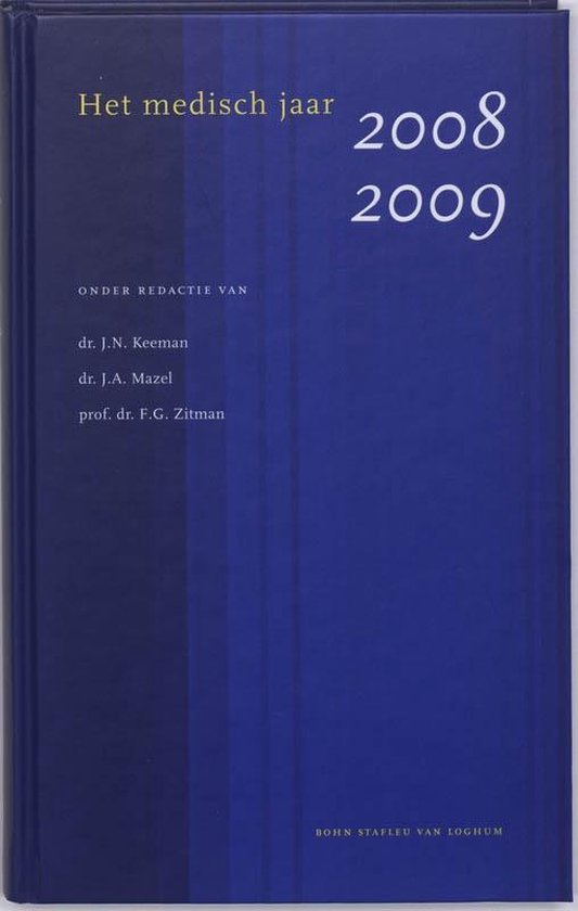 Cover van het boek 'Het medisch jaar 2008/2009 / druk 1'