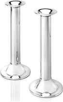 Zilverstad Kandelaar Tube Large - Set van 2