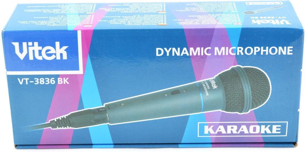 VITEK Karaoke Zang Microfoon