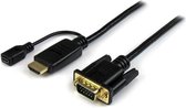 StarTech 3 m HDMI-naar-VGA actieve converterkabel – HDMI-naar-VGA-adapter – 1920x1200 of 1080p