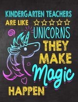 Kindergarten Teachers are like Unicorns They make Magic Happen