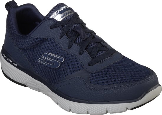 Skechers heren sneaker Blauw Maat 43 Skechers heren sneaker Blauw Maat 43