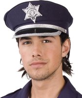 24 stuks: Pet - Politie officier - verstelbaar
