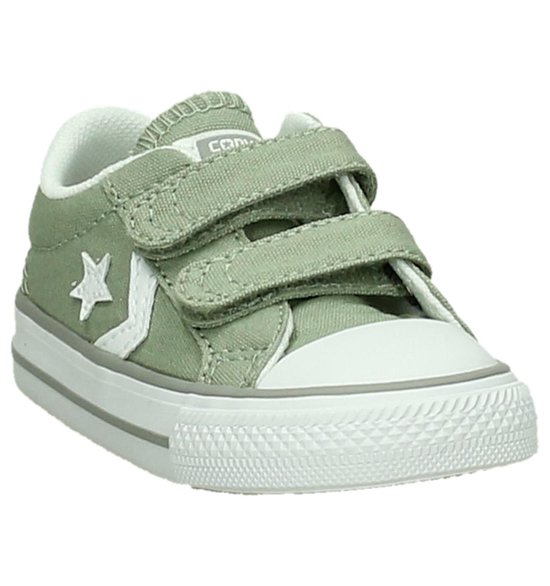 Converse - Sp 2v Ox - Sneaker laag gekleed - Jongens - Maat 22 - Groen -  Dried Sage | bol.com